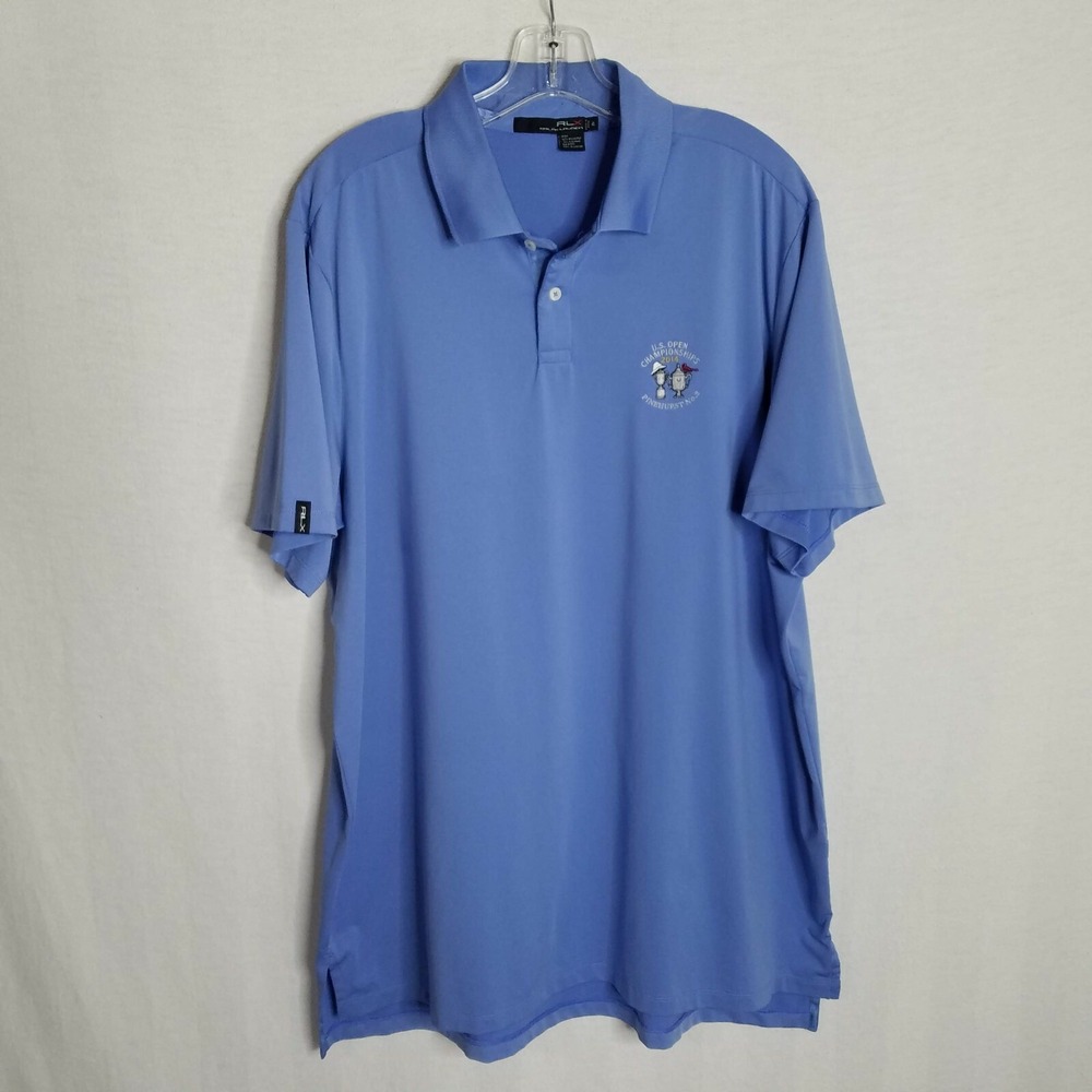 RLX Ralph Lauren Mens US Open Championship 2014 Pinehurst Polo Shirt XL TPB28
